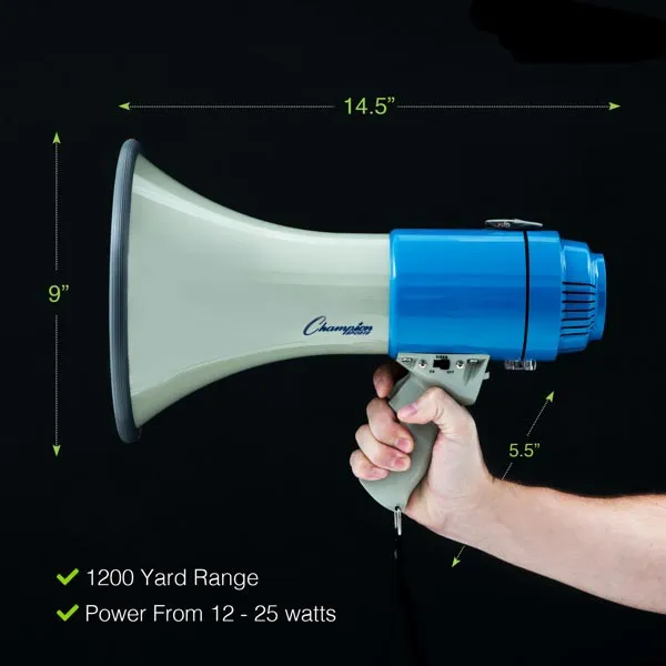 1200 yard Megaphone