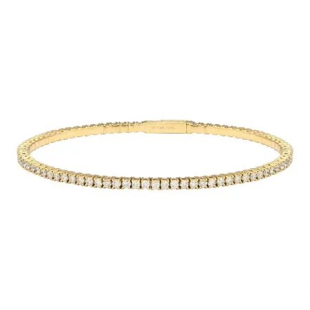 1.98ct Flexible Diamond Tennis Bangle