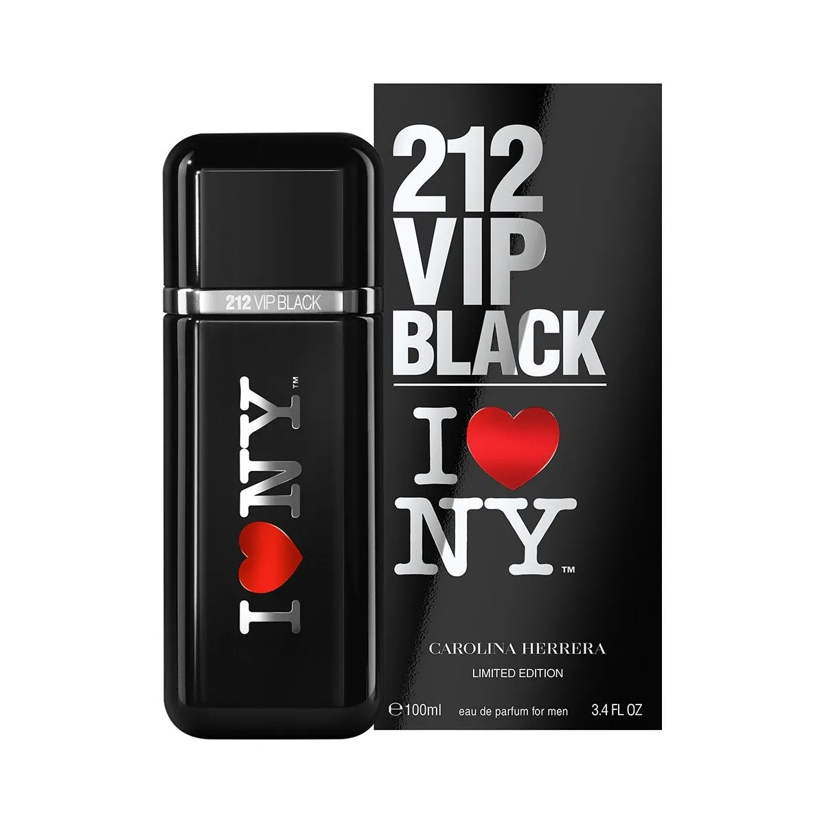 212 VIP Black I Love NY Limited Edition Eau de Parfum 100ml