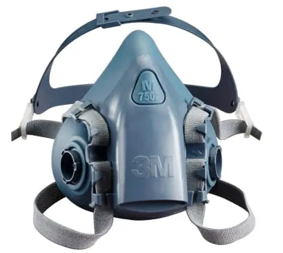 3M 7502 Medium Silicone Respiratory Half Mask