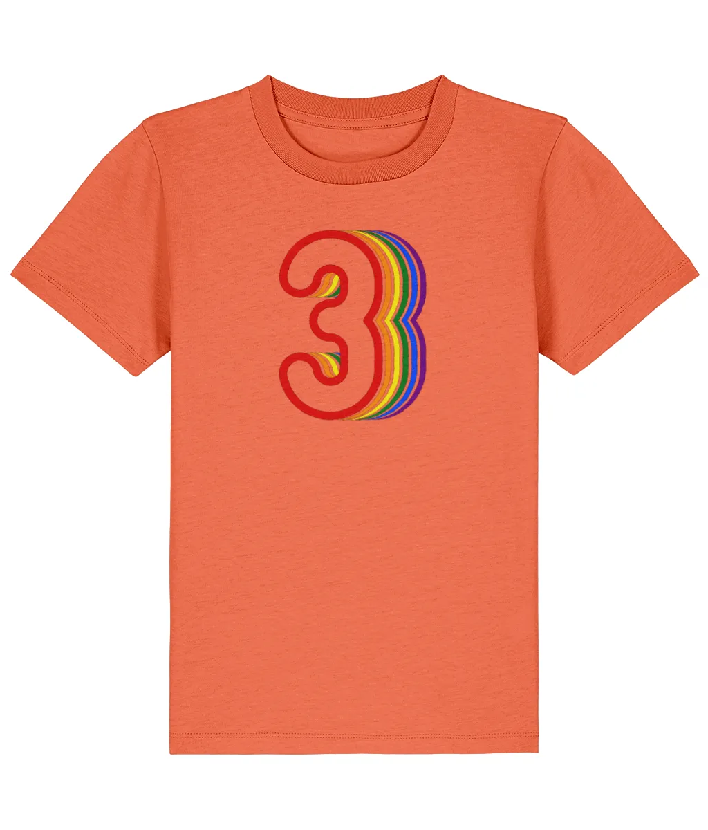 3rd Birthday T-Shirt NEW