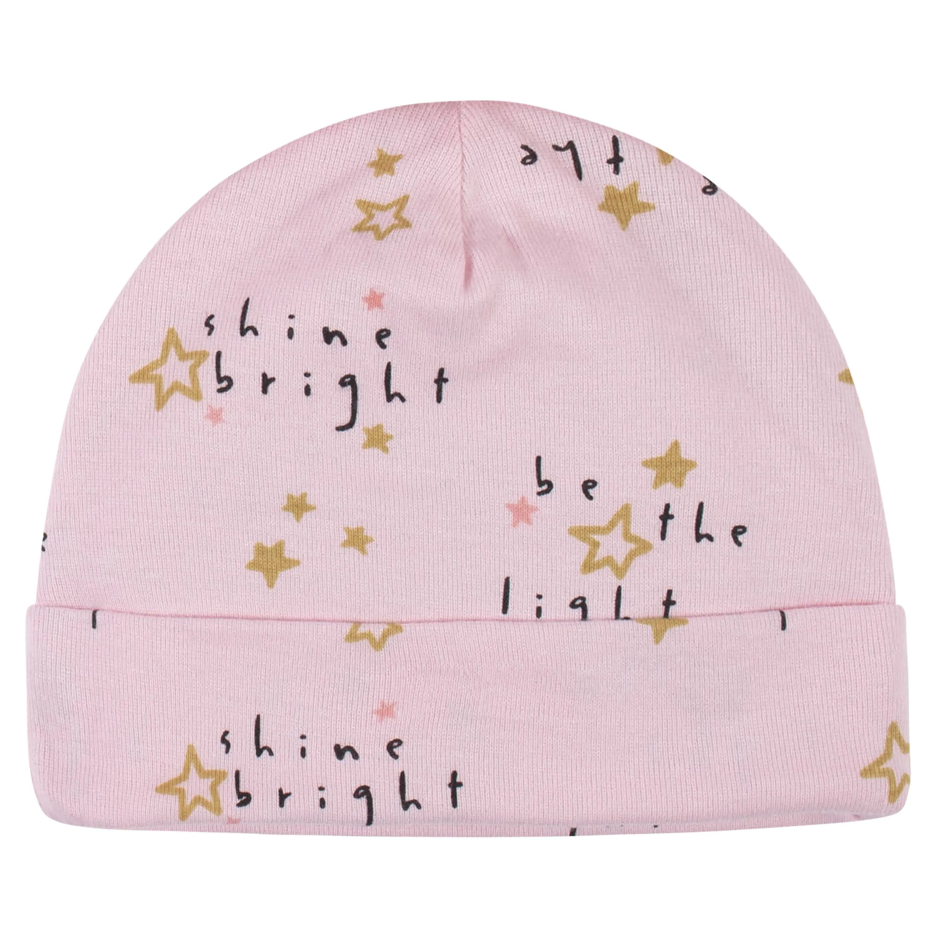 4-Pack Baby Girls Princess Caps