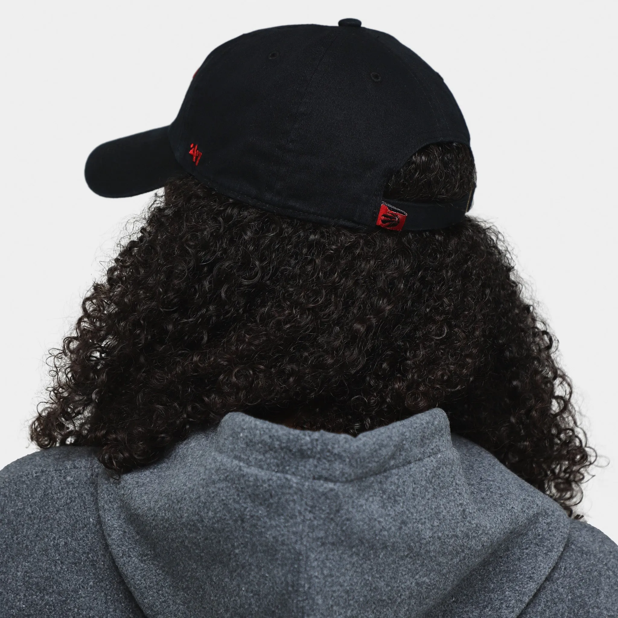 47 Brand Toronto Raptors Clean Up Cap / Black