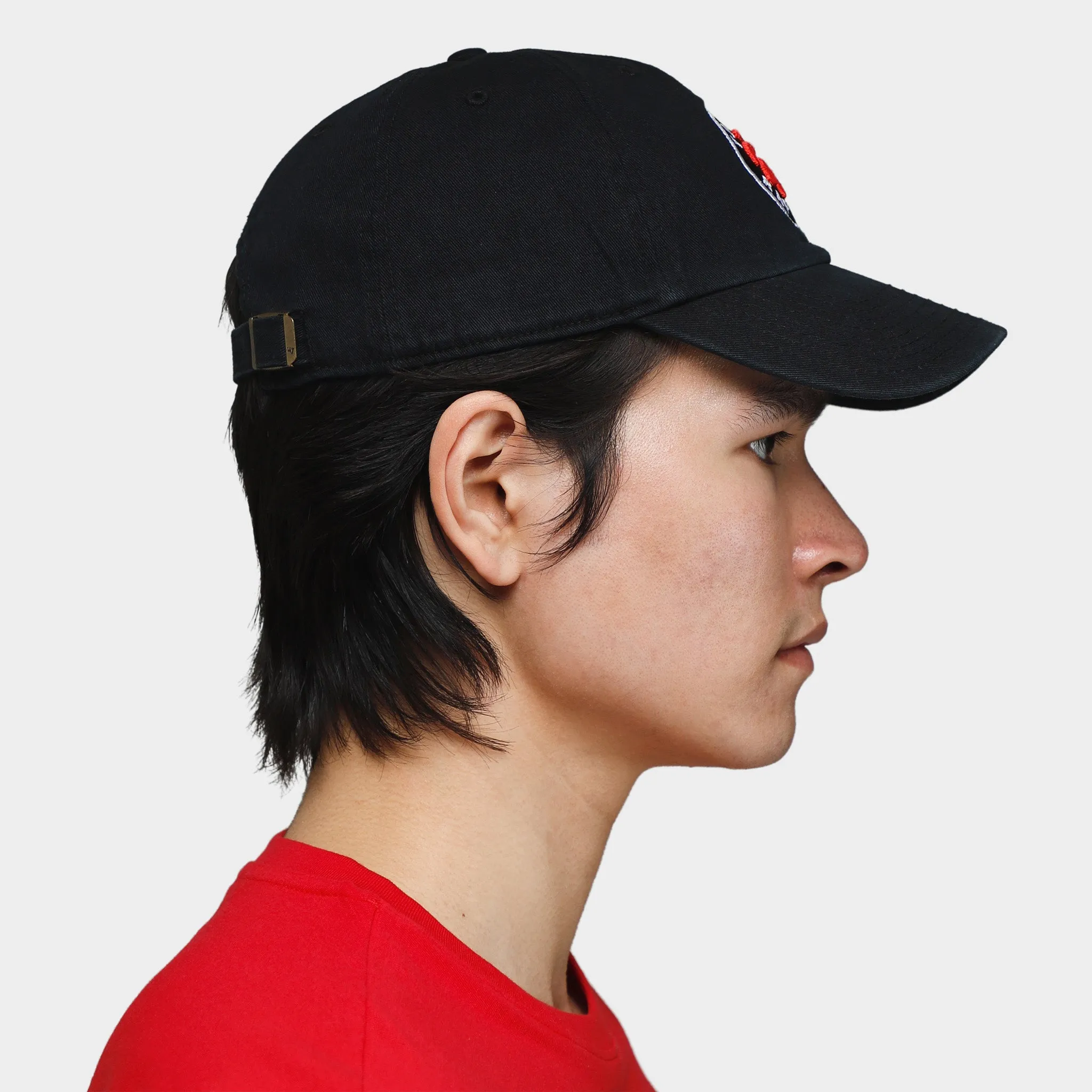 47 Brand Toronto Raptors Clean Up Cap / Black