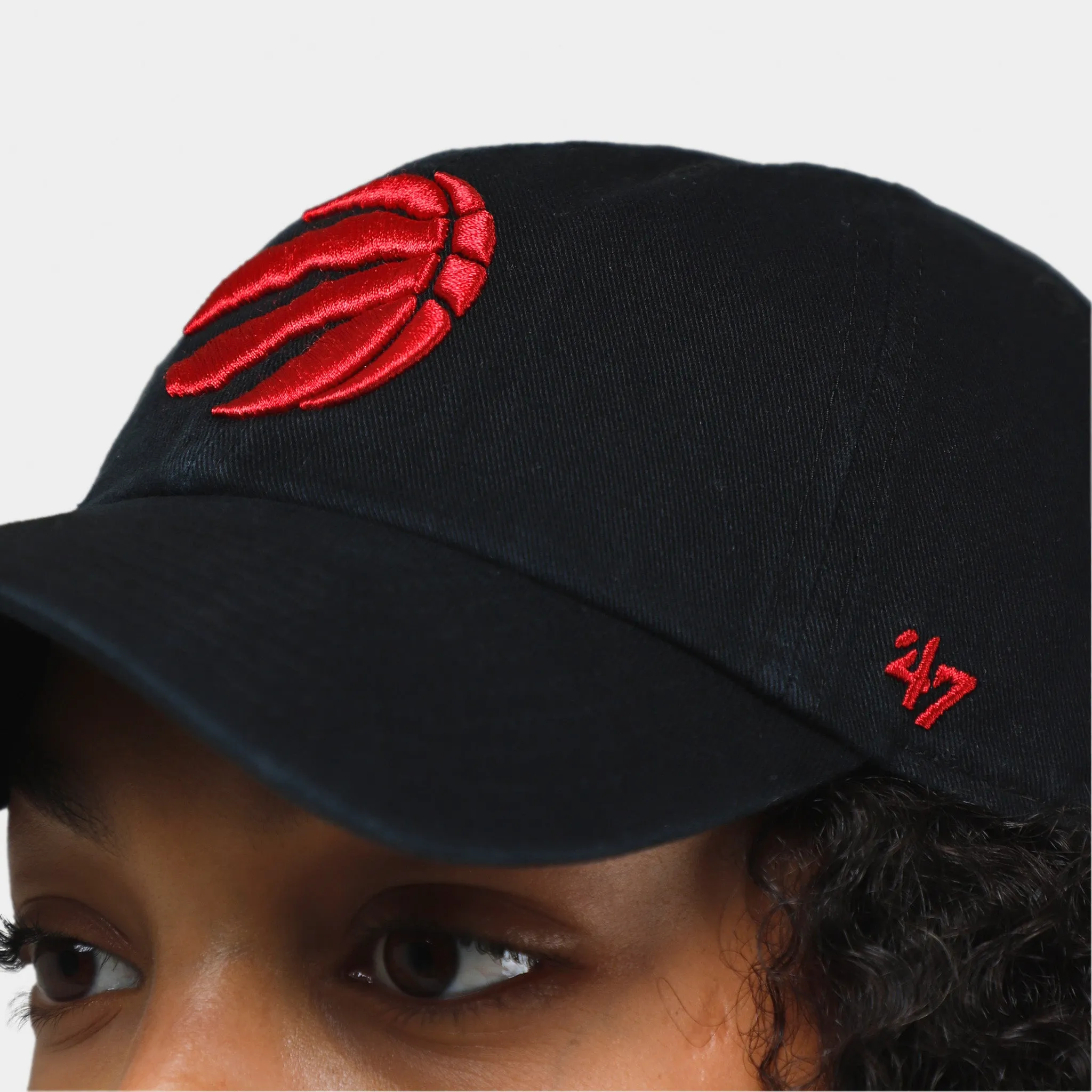 47 Brand Toronto Raptors Clean Up Cap / Black