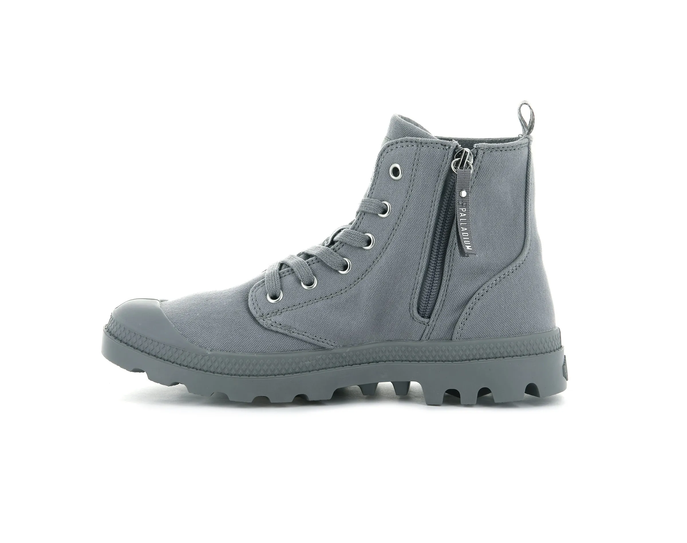 76694-011-M | PAMPA HI ZIP CANVAS | TITANIUM