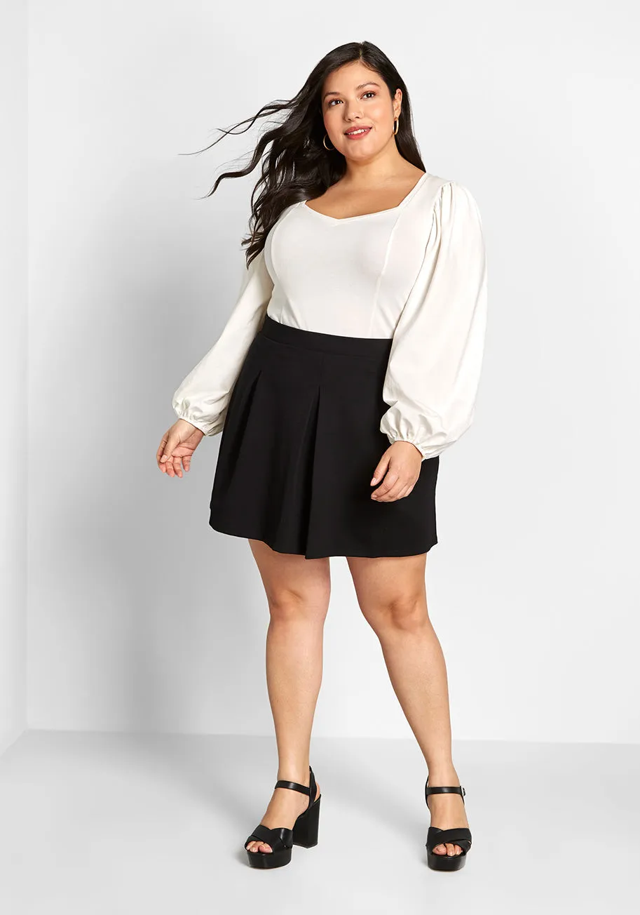 A for Effortless Mini Skirt