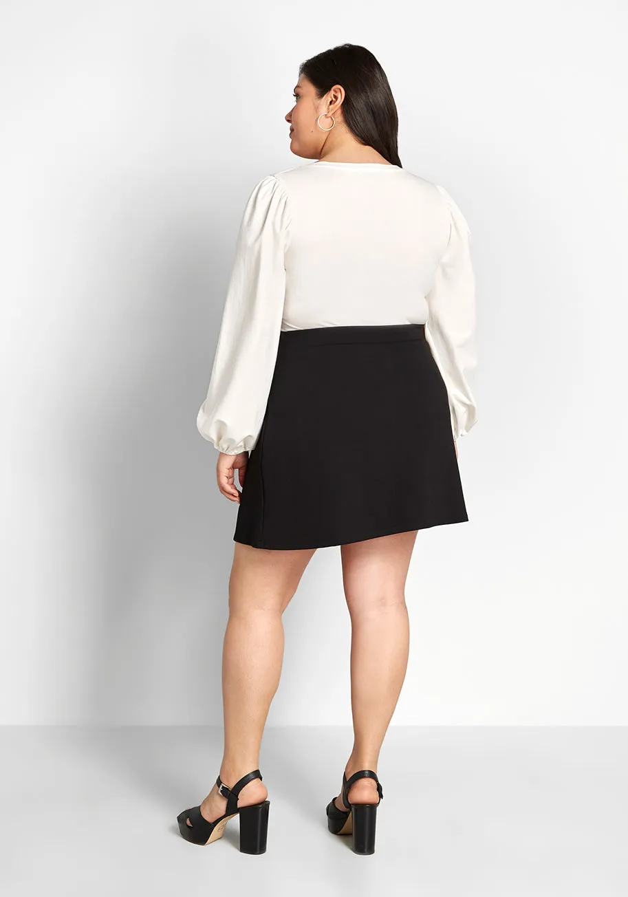 A for Effortless Mini Skirt