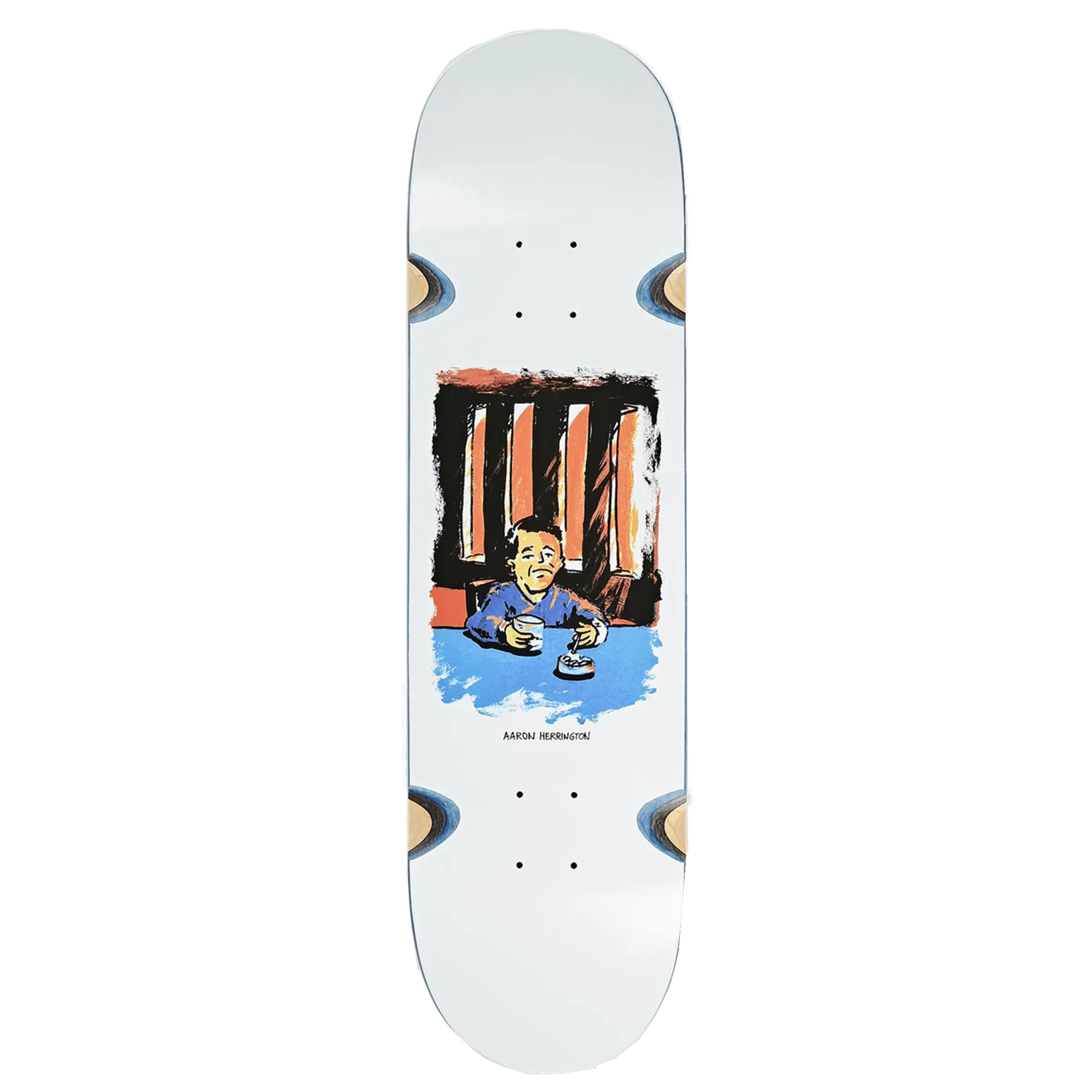 Aaron Herrington Chain Smoker 2.0 Wheel Well Skateboard Deck