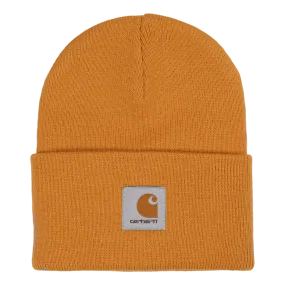 Acrylic Watch Hat Ochre