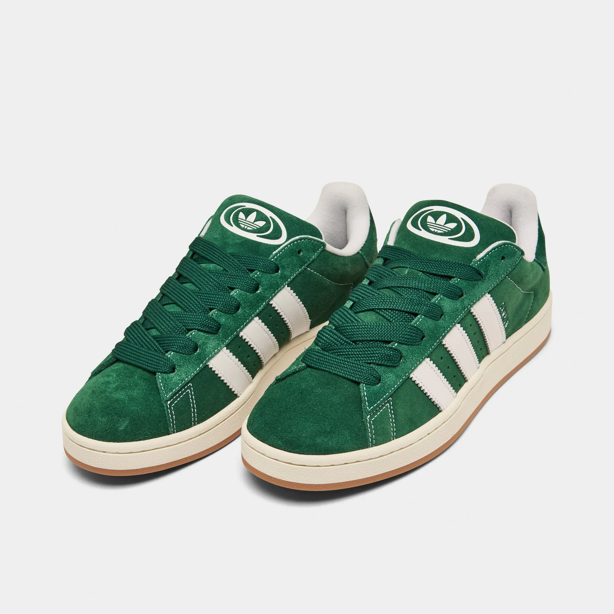 adidas Campus 00s Dark Green  / Footwear White - Off White