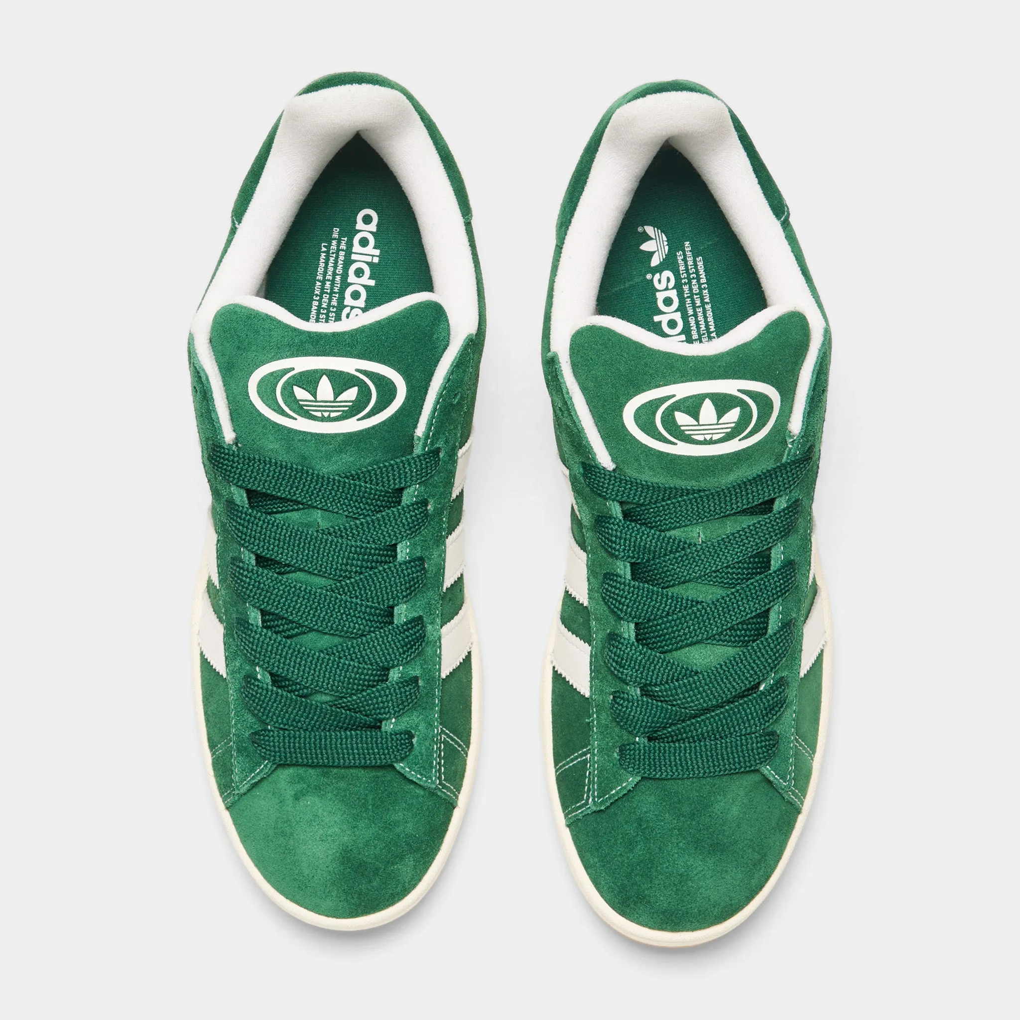 adidas Campus 00s Dark Green  / Footwear White - Off White