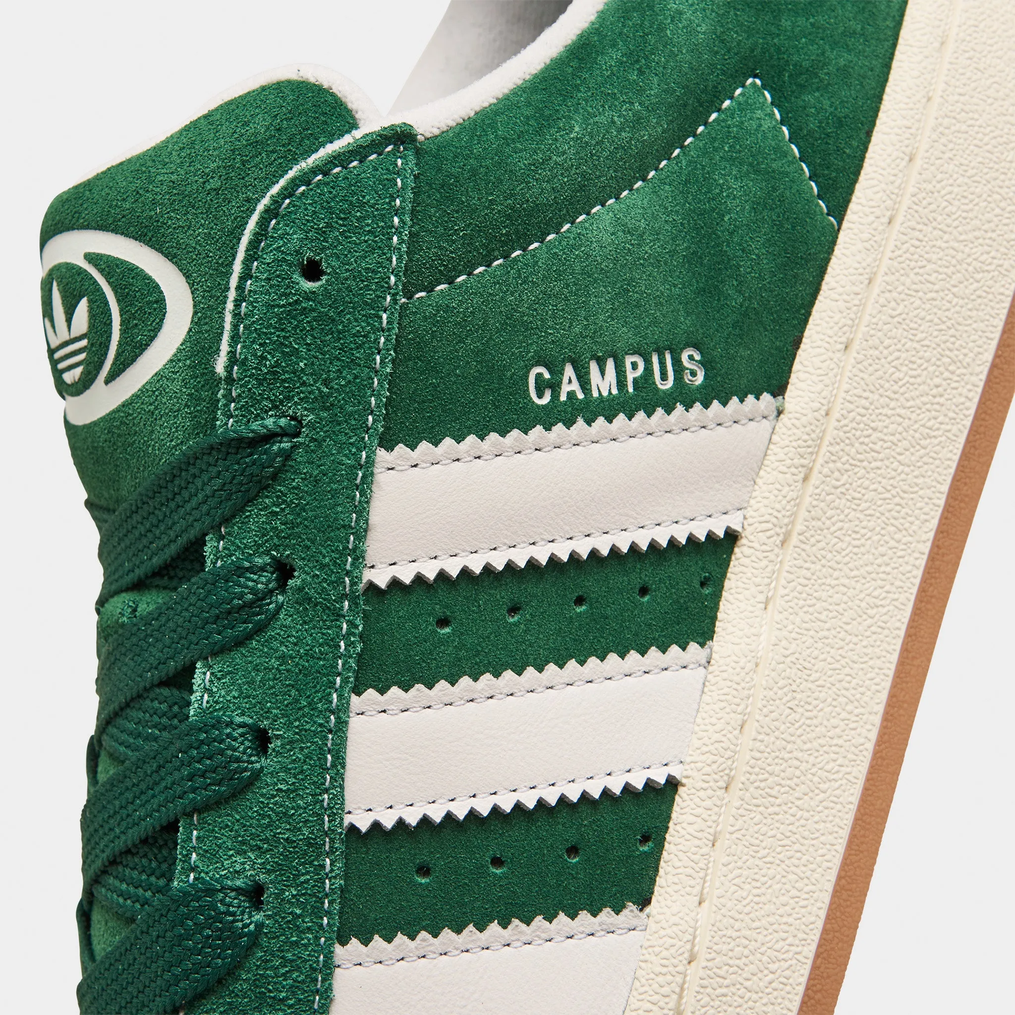 adidas Campus 00s Dark Green  / Footwear White - Off White