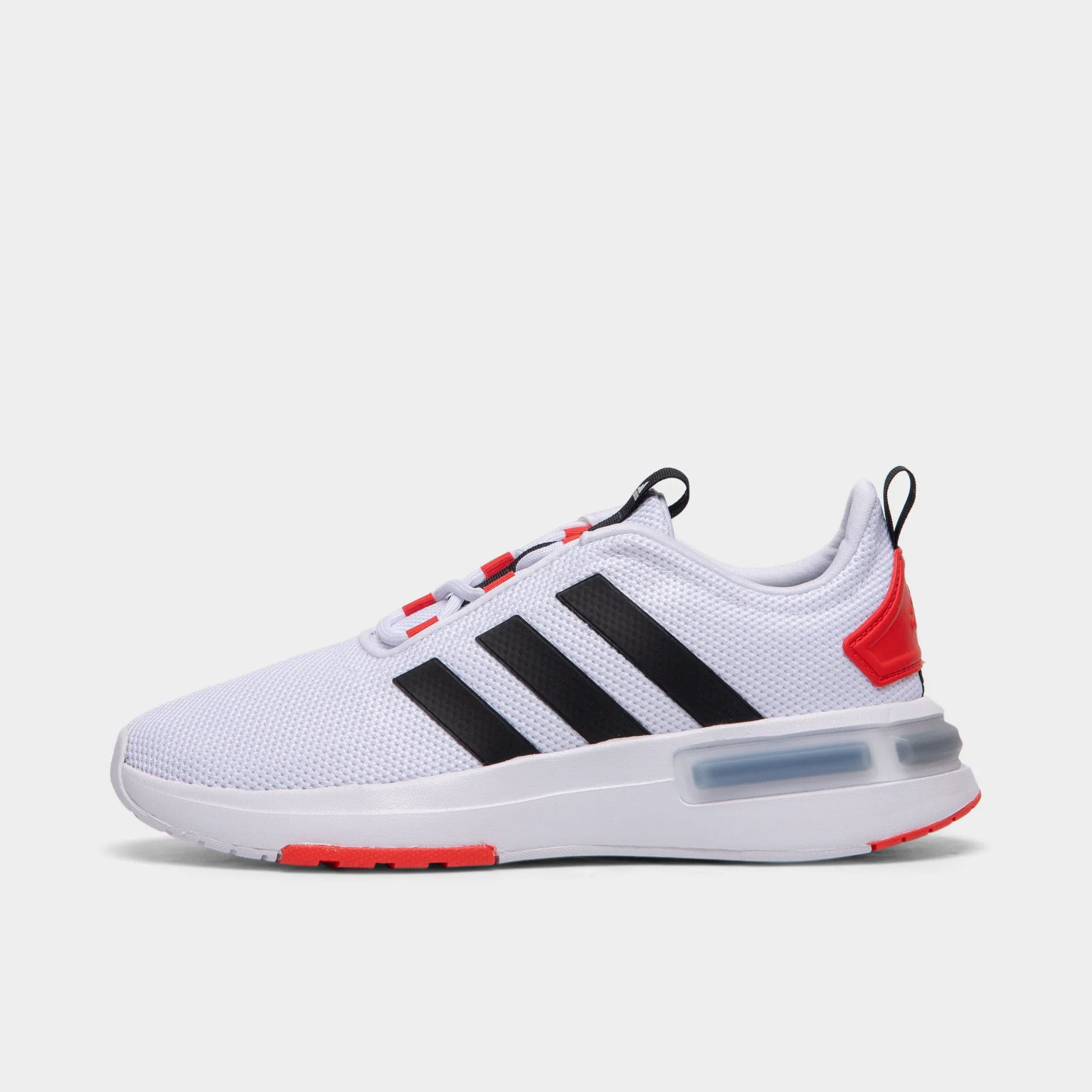 adidas Juniors' Racer TR23 Cloud White / Core Black - Bright Red