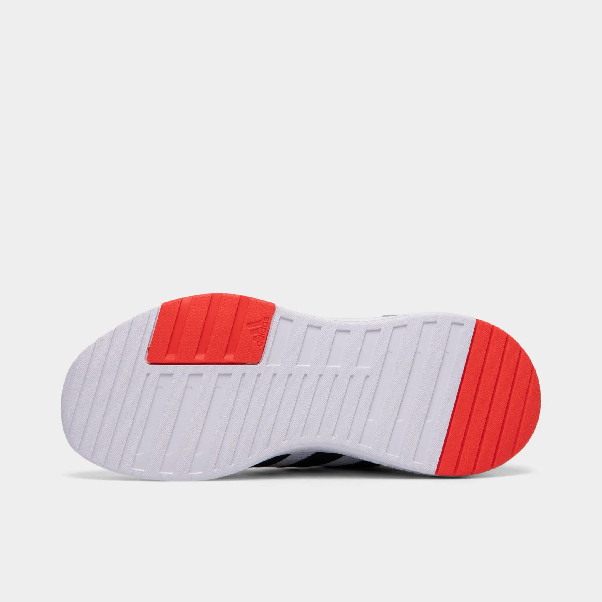 adidas Juniors' Racer TR23 Cloud White / Core Black - Bright Red