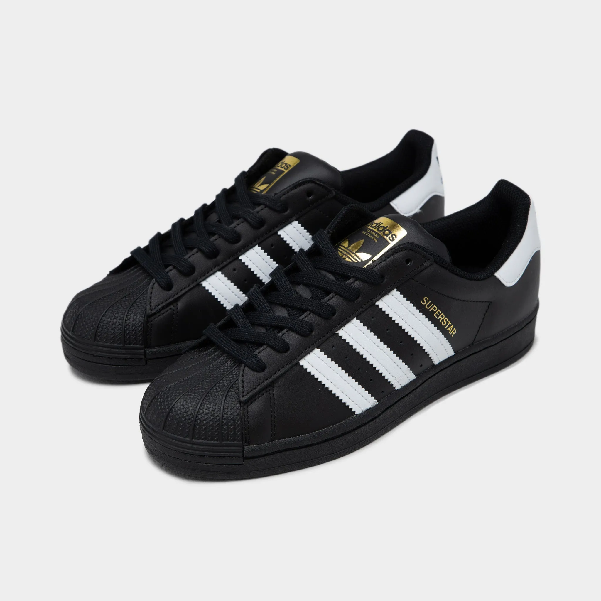 adidas Originals Juniors' Superstar Core Black / Cloud White - Core Black