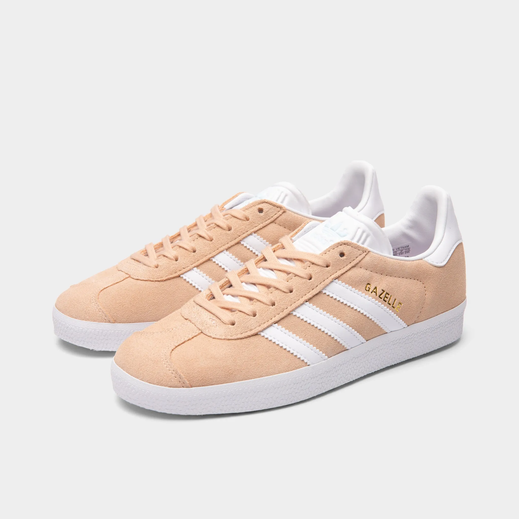 adidas Originals Women's Gazelle Halo Blush / Ftwr White - Almost Blue