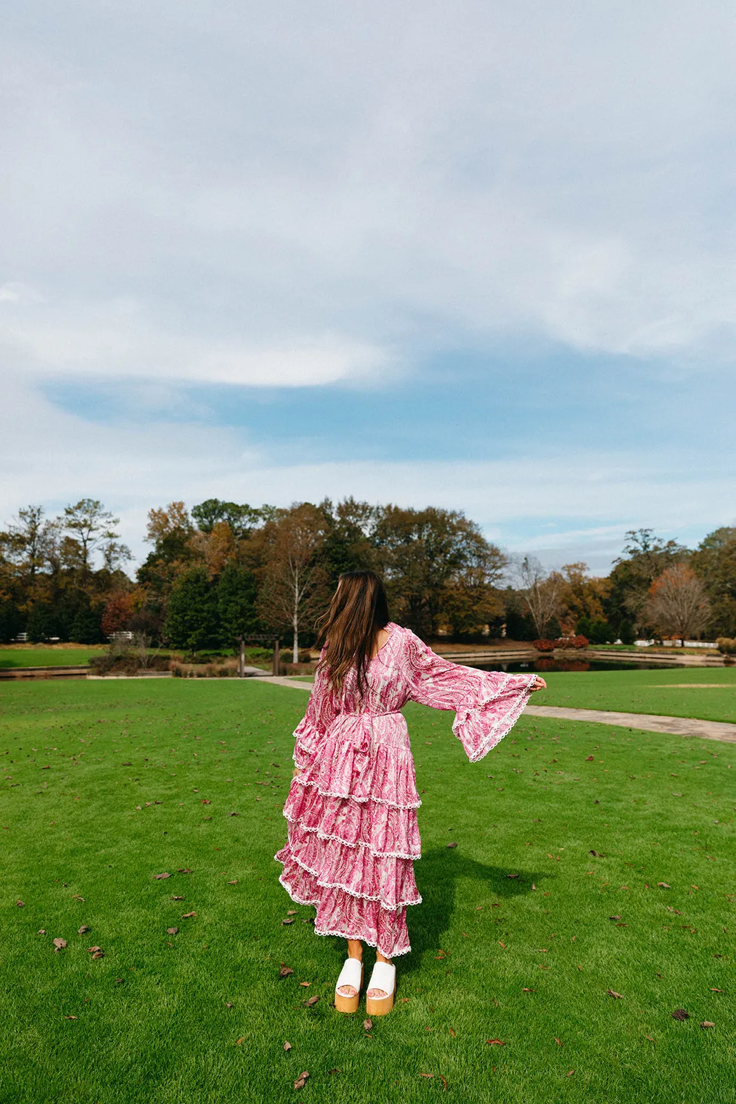 Adley Maxi Dress - Fuchsia