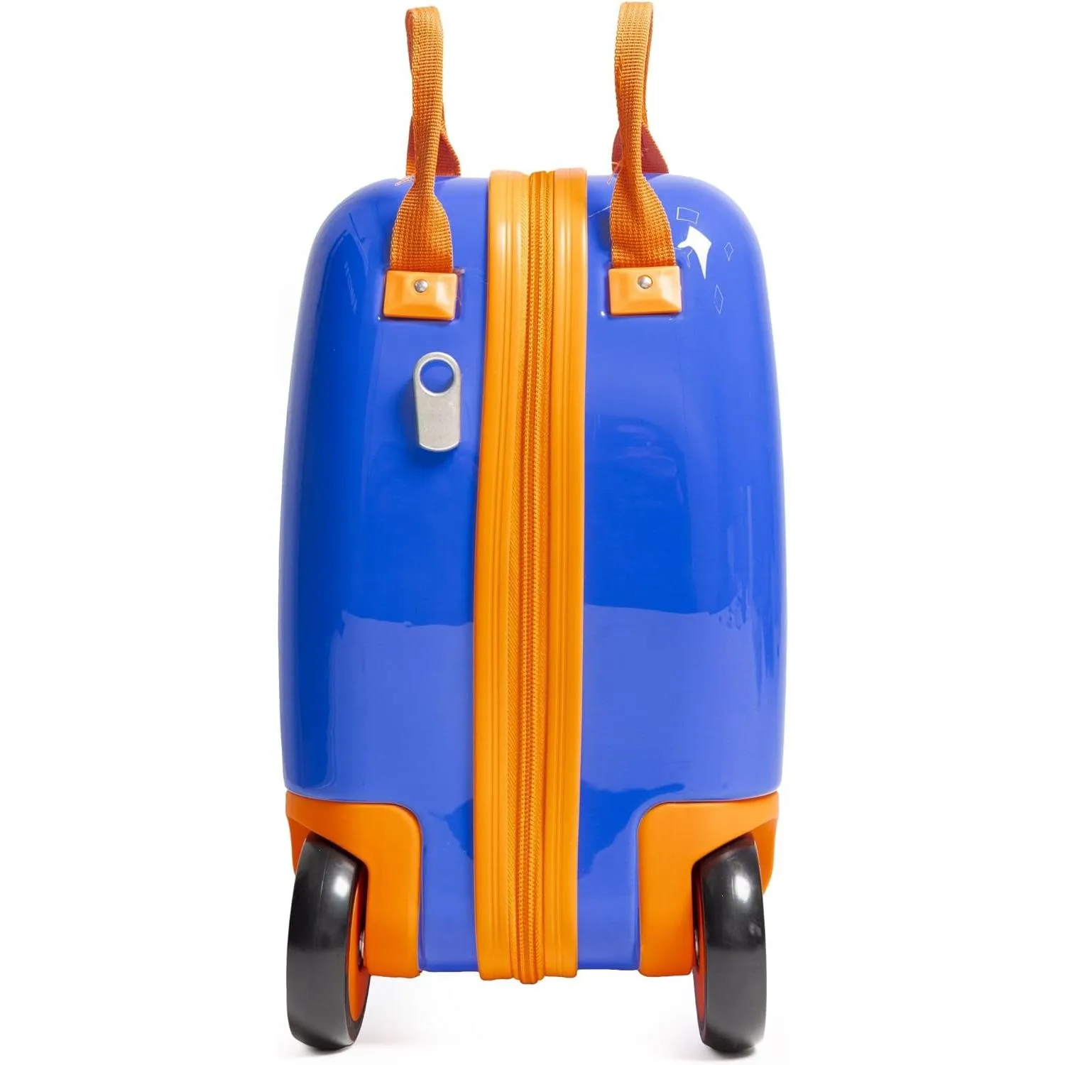 Aerolite MiniMax Childrens Ride-On Suitcase Fits 45x36x20cm EasyJet Maximum Size Kids Hand Luggage With Wheels 29L, Free Neck Pillow, Travel Bag & Stickers