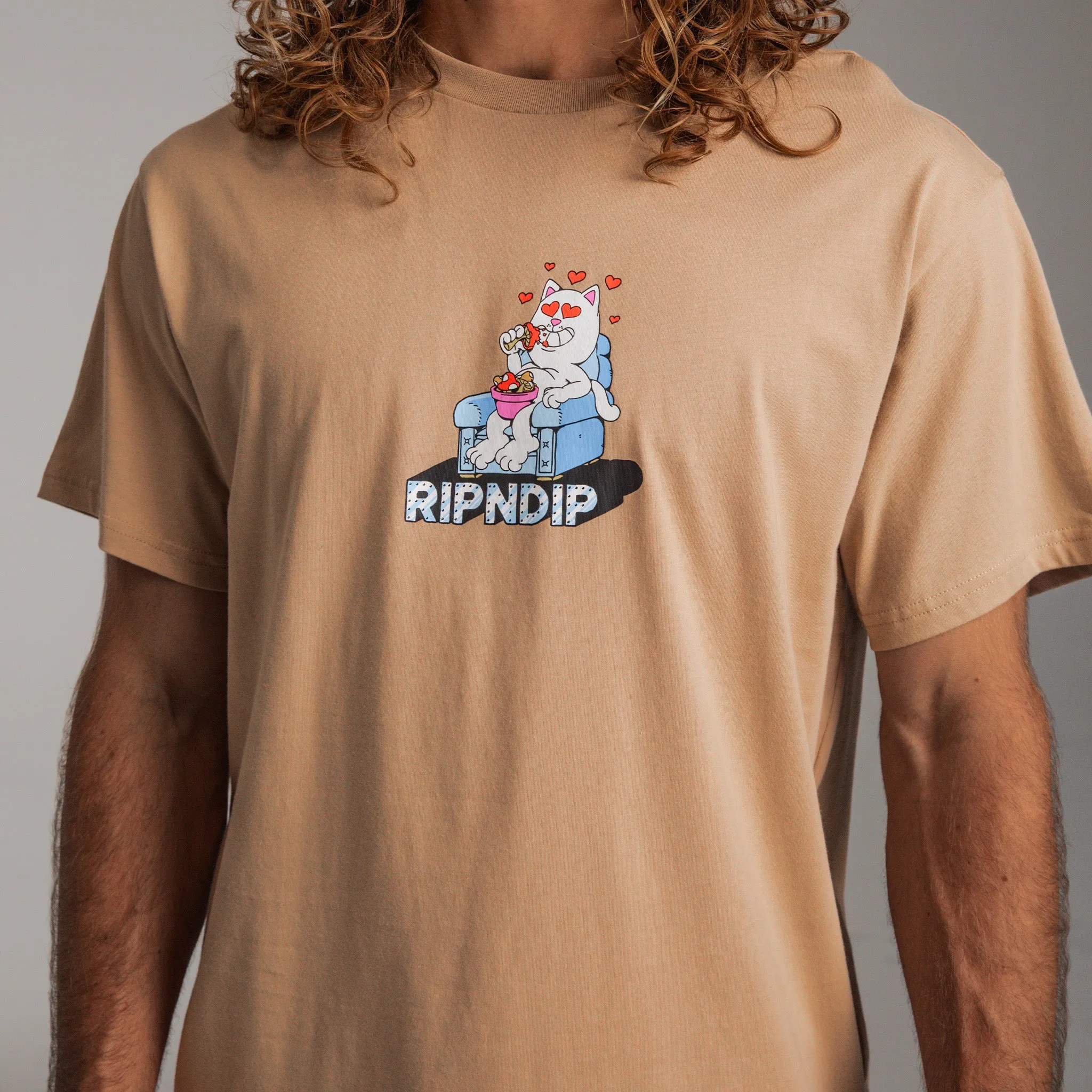 Afternoon Snack Tee (Almond)