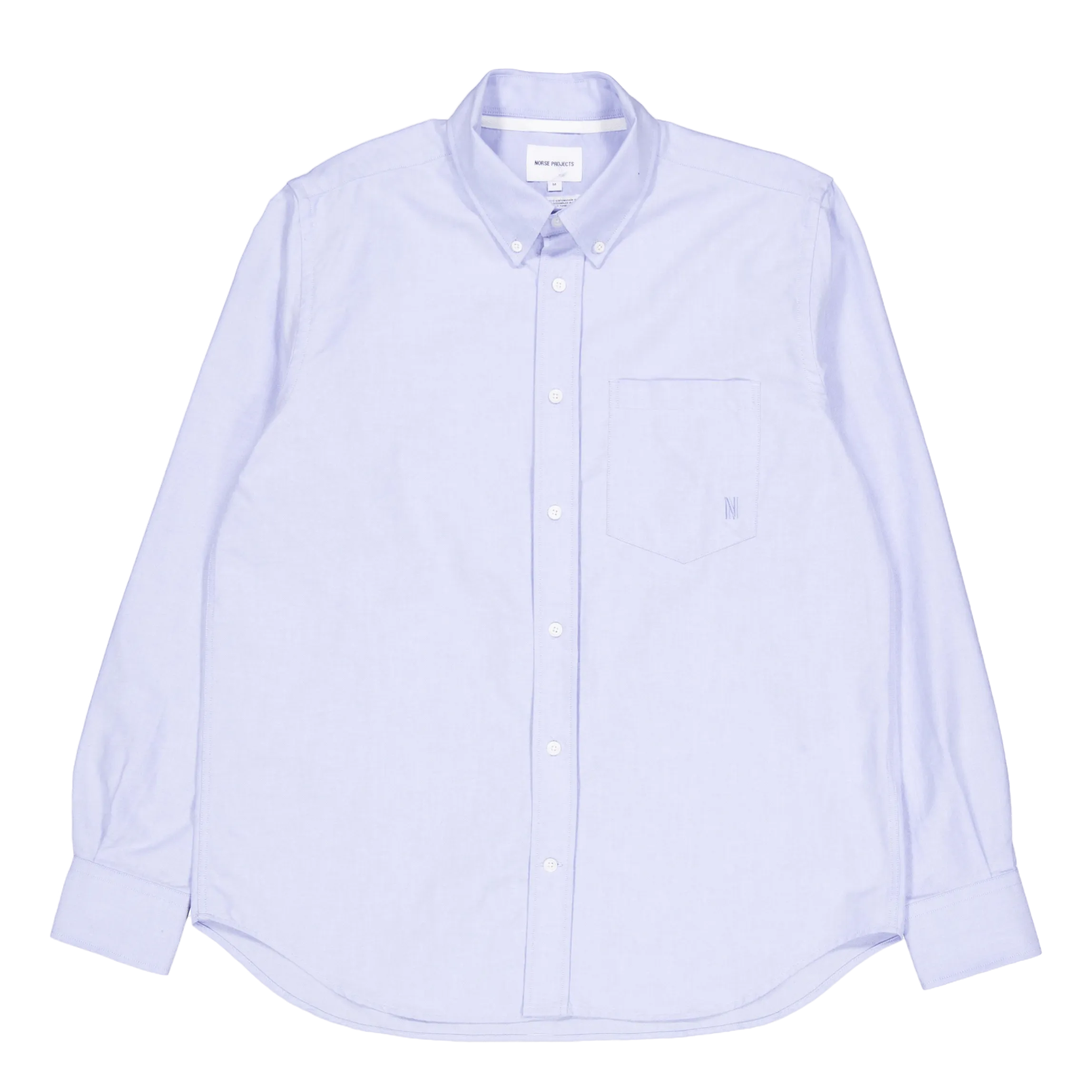 Algot Oxford Monogram Pale Blue