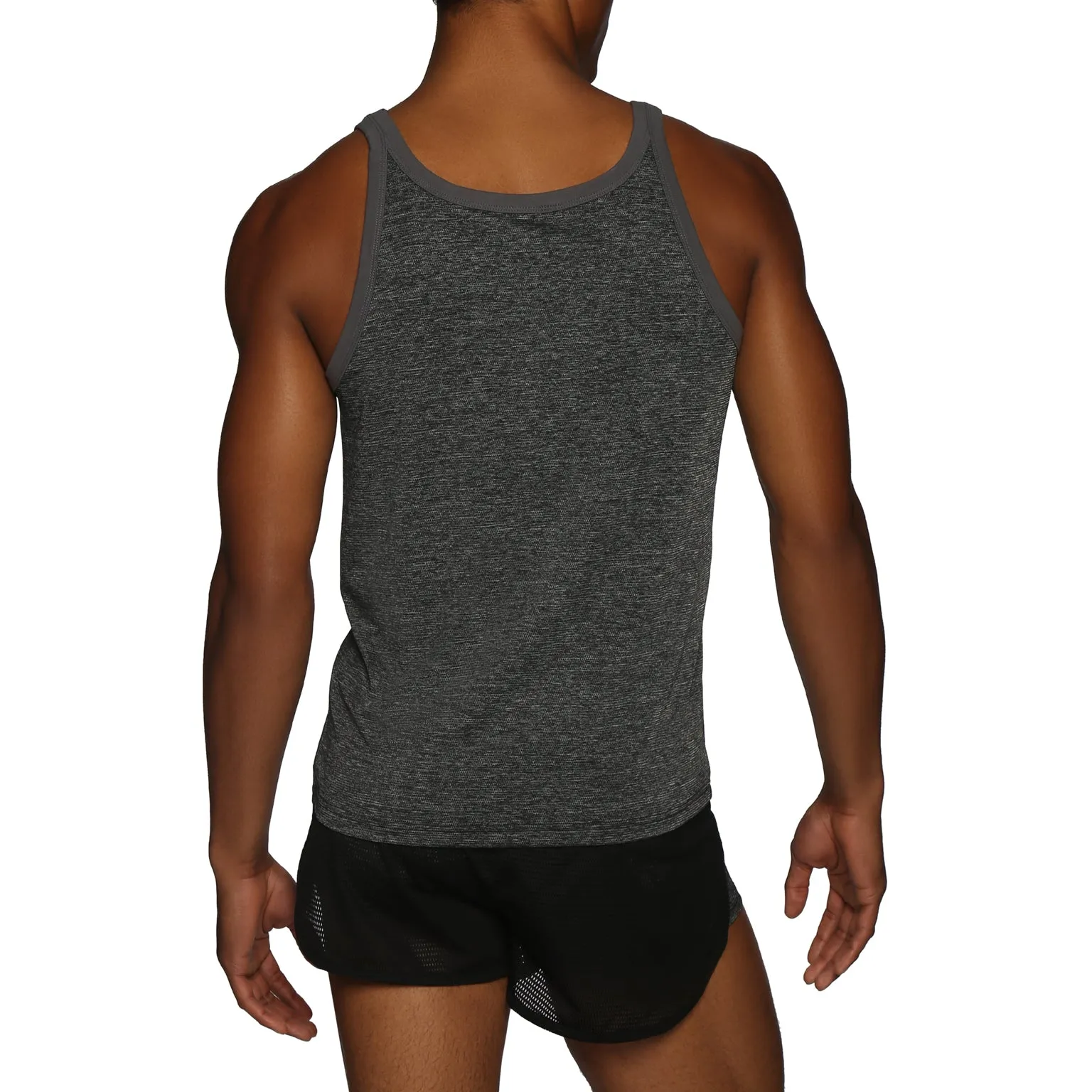 ALL NEW- ACTIONWEAR Heather Black Mako Nylon Roxy Tank