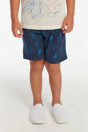 All Over Doodle Bolt Boys Shorts