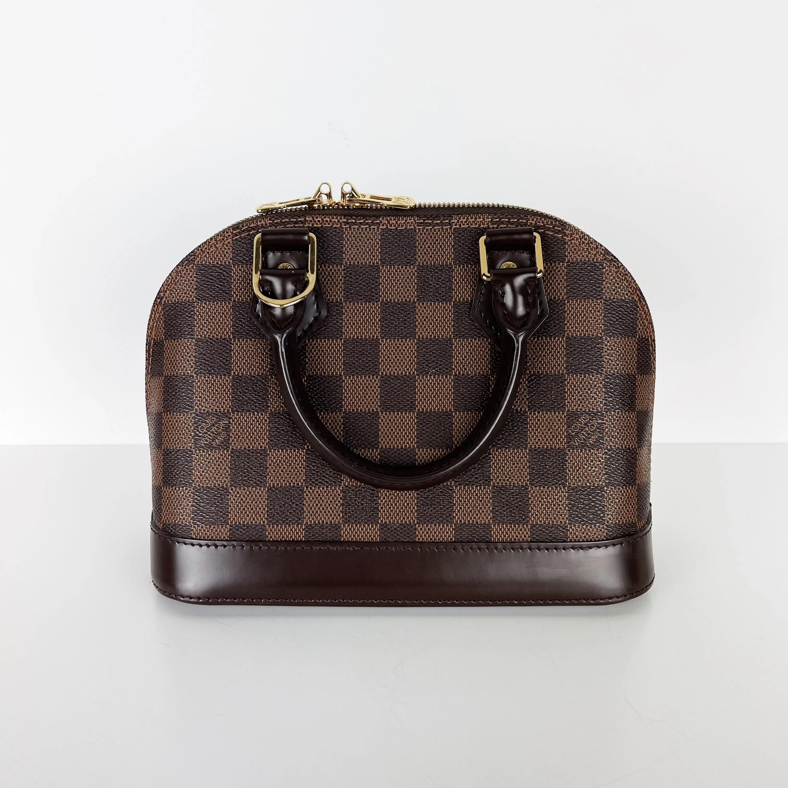 Alma BB Damier Brown GHW