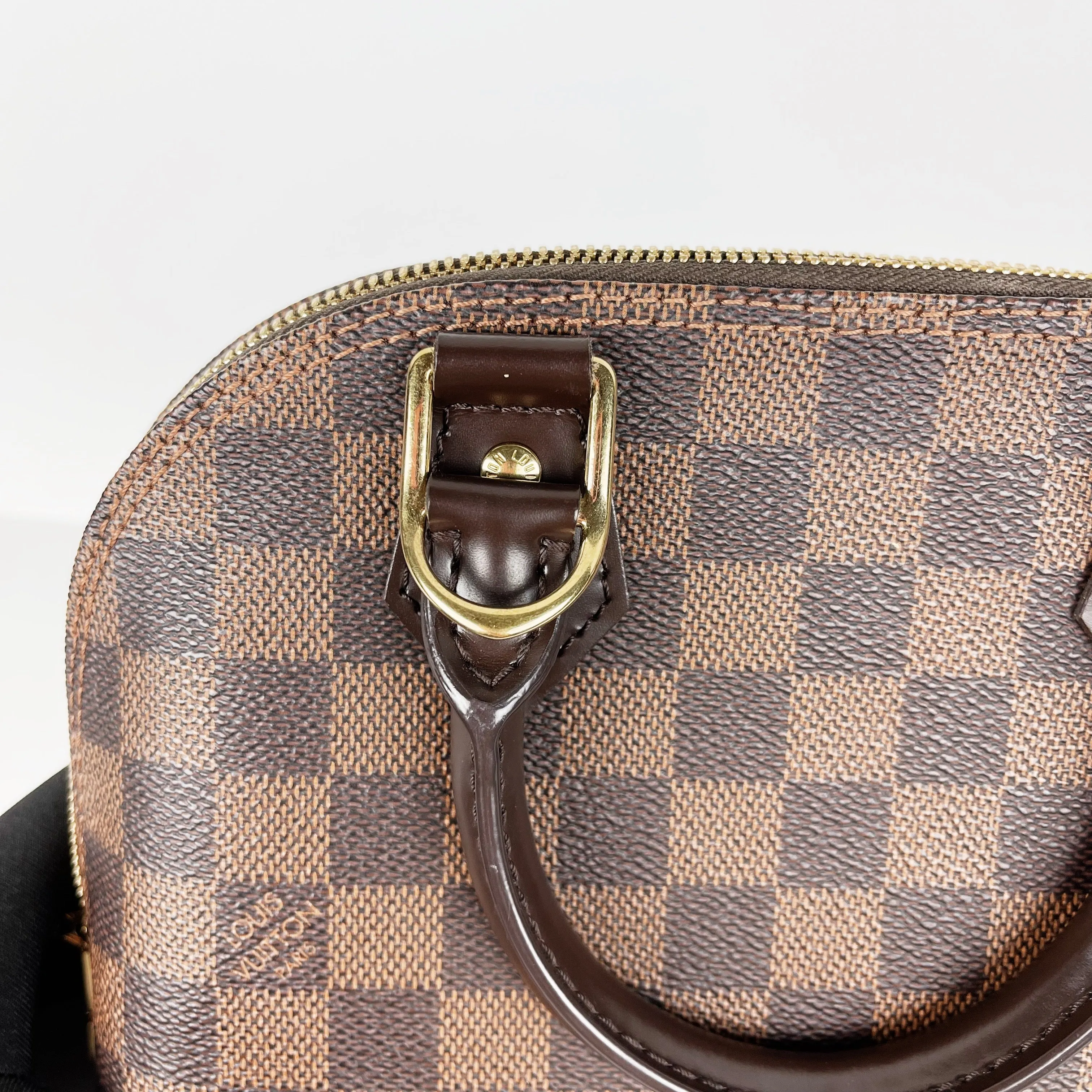 Alma BB Damier Brown GHW