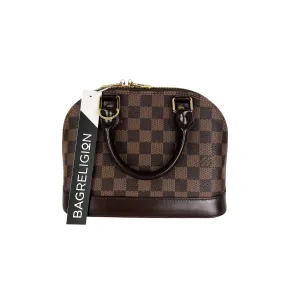 Alma BB Damier Brown GHW