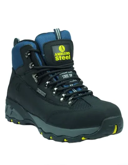 Amblers Steel FS161 Safety Boot S3 Steel Toe and Midsole Waterproof Sizes 4-12