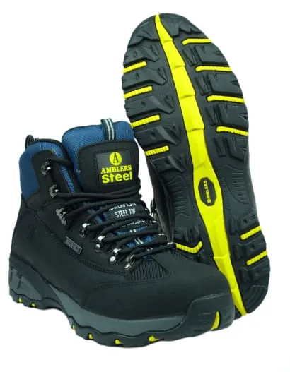 Amblers Steel FS161 Safety Boot S3 Steel Toe and Midsole Waterproof Sizes 4-12