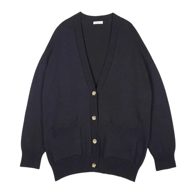 Andrea Cardigan in Navy