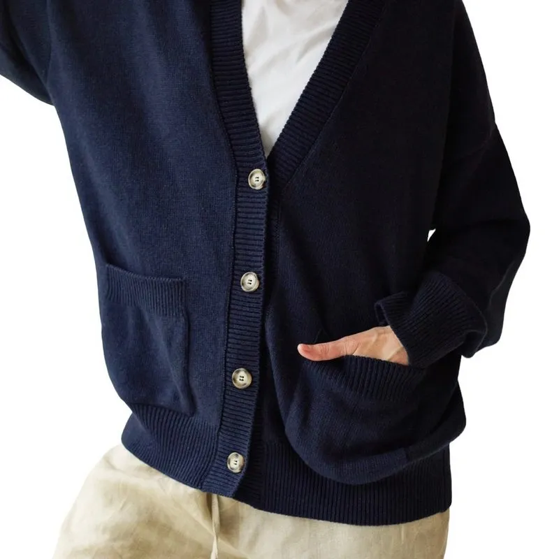 Andrea Cardigan in Navy