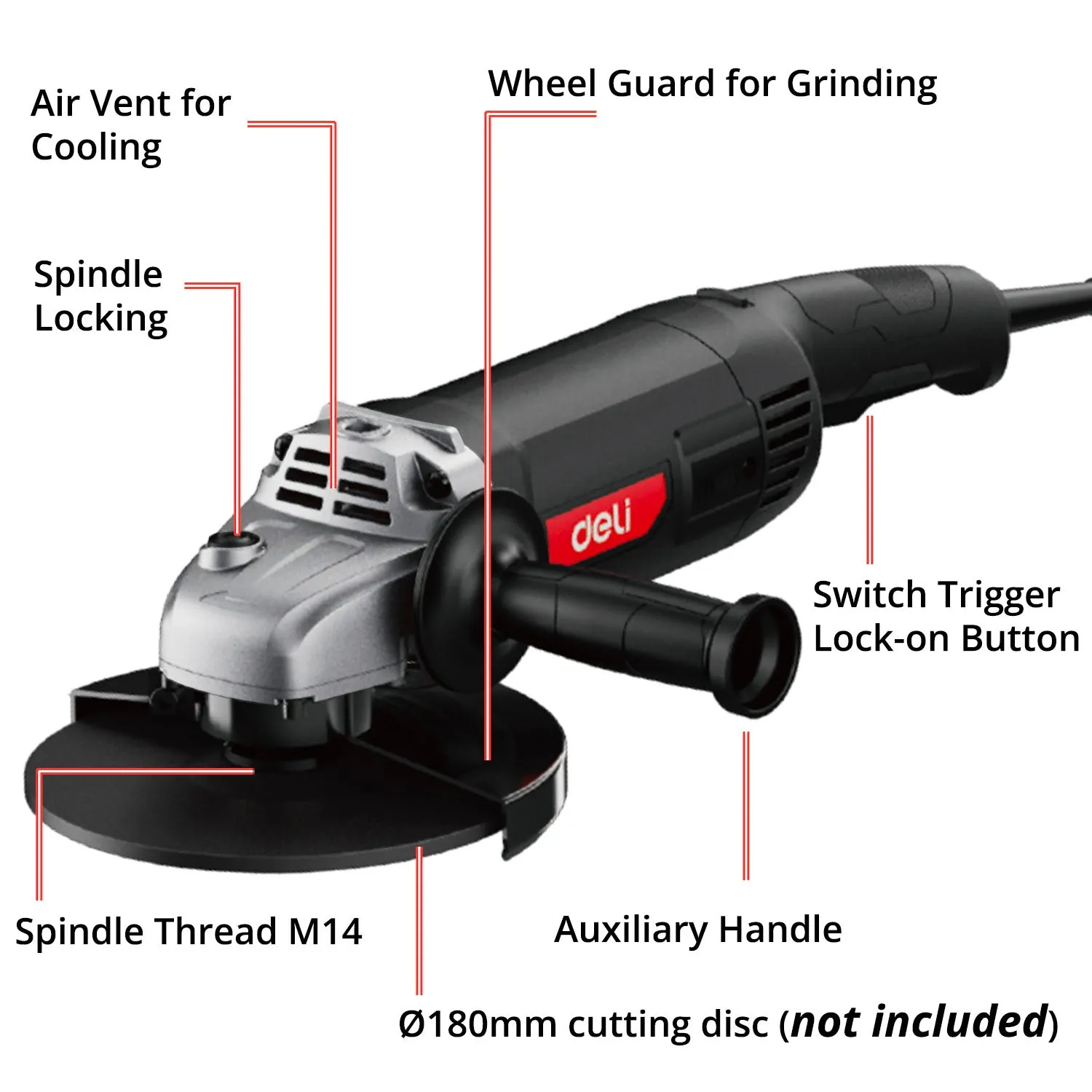 Angle Grinder (Ø180mm)