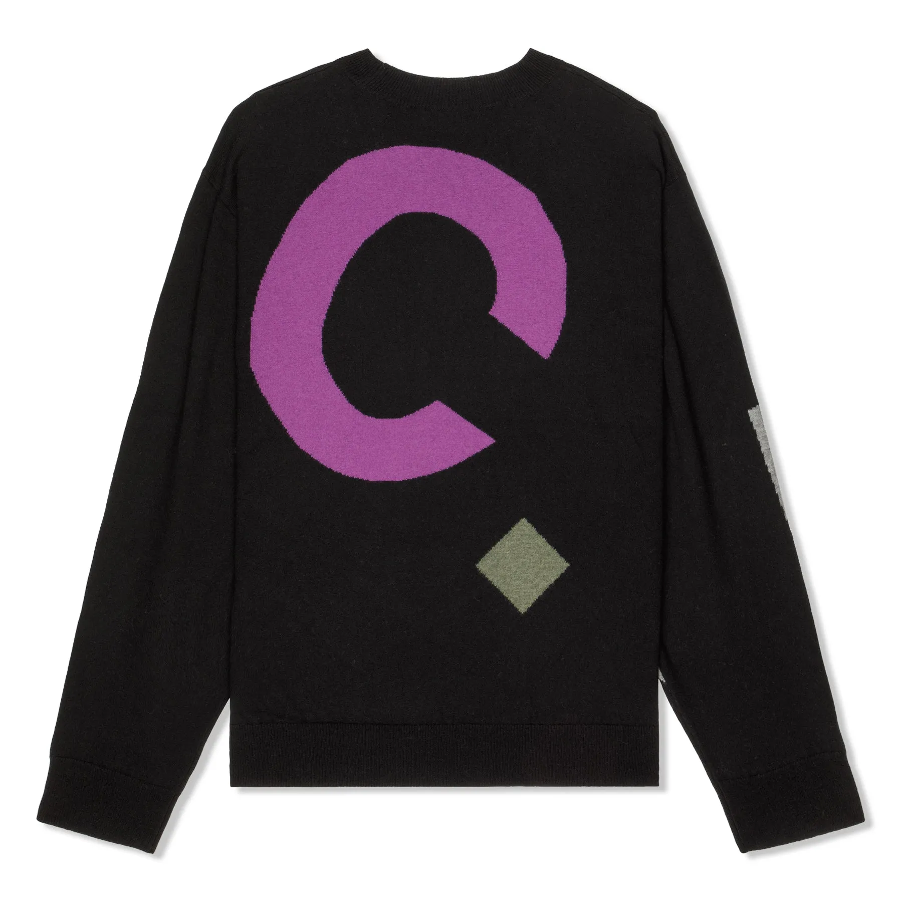 A.P.C. Logo All Over Sweater H (Black)