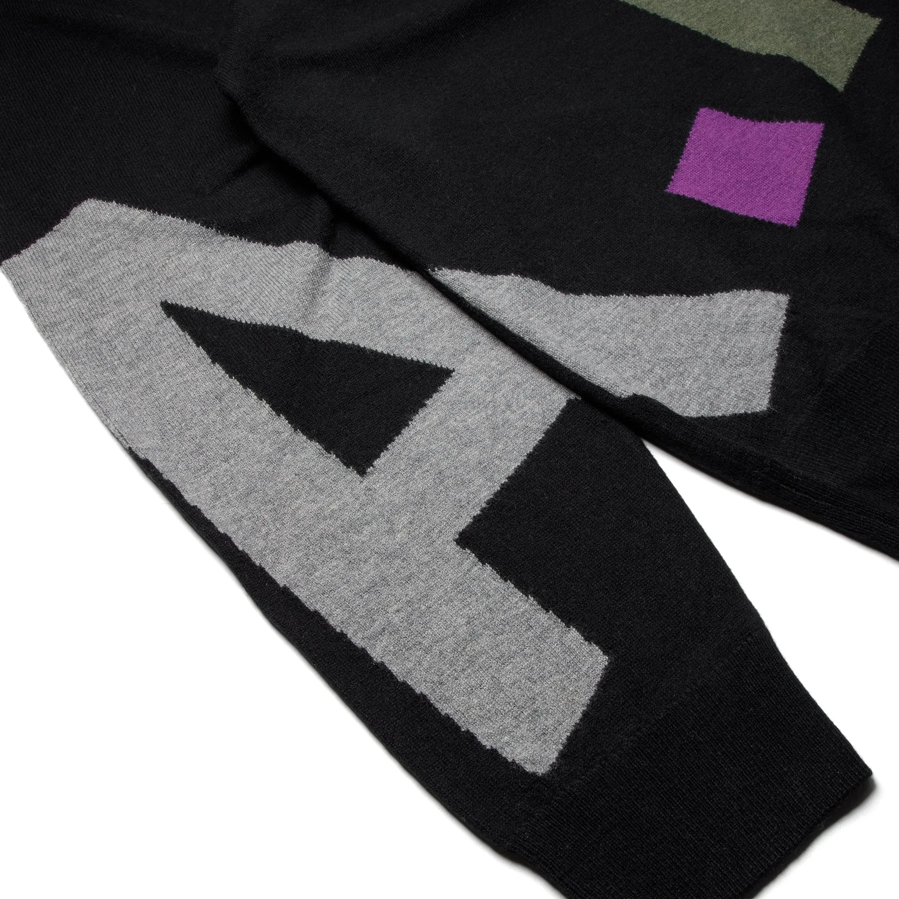 A.P.C. Logo All Over Sweater H (Black)