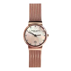 Aries Gold Enchant Camille L 5002 RG-MOP WOMEN'S WATCH