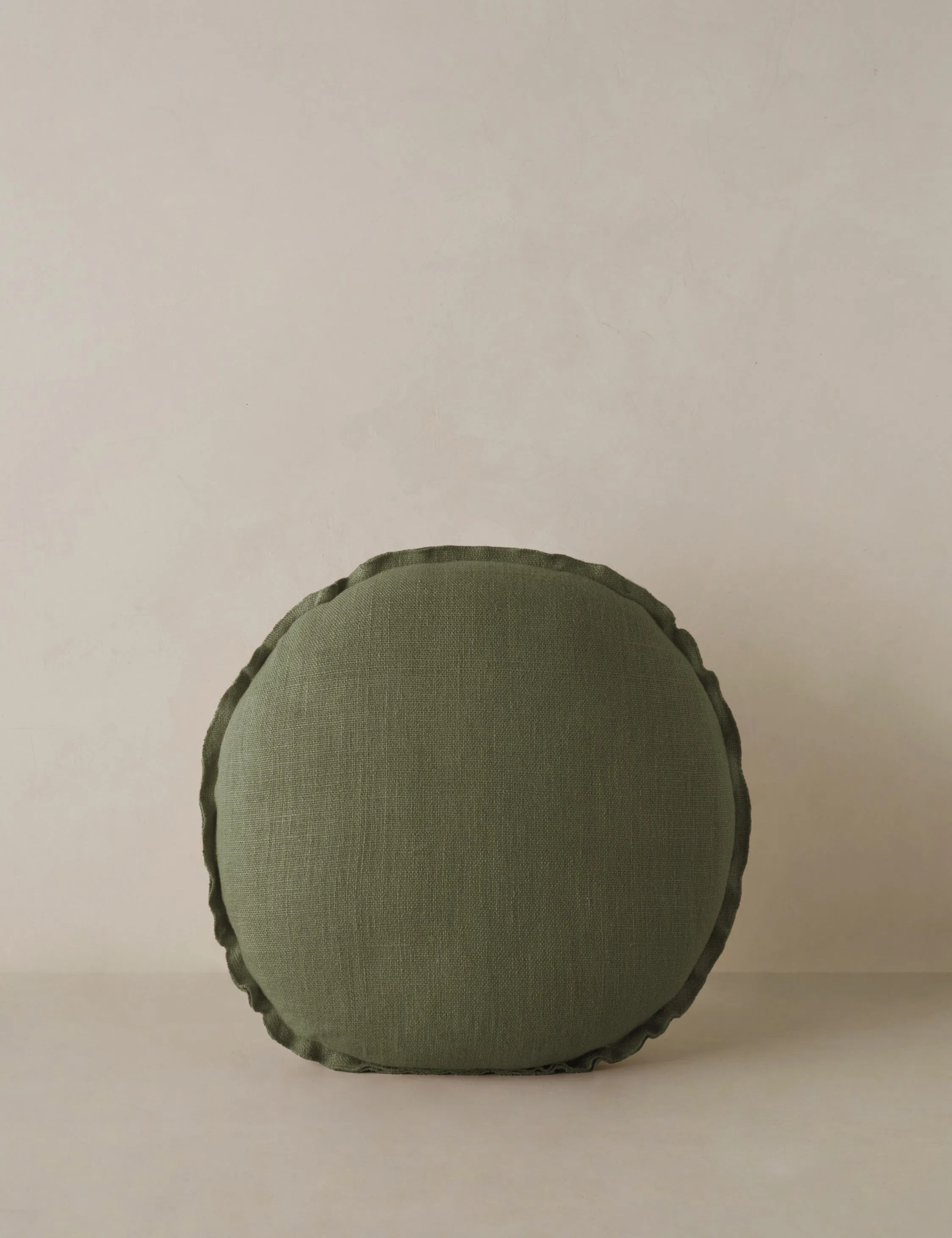 Arlo Linen Round Pillow