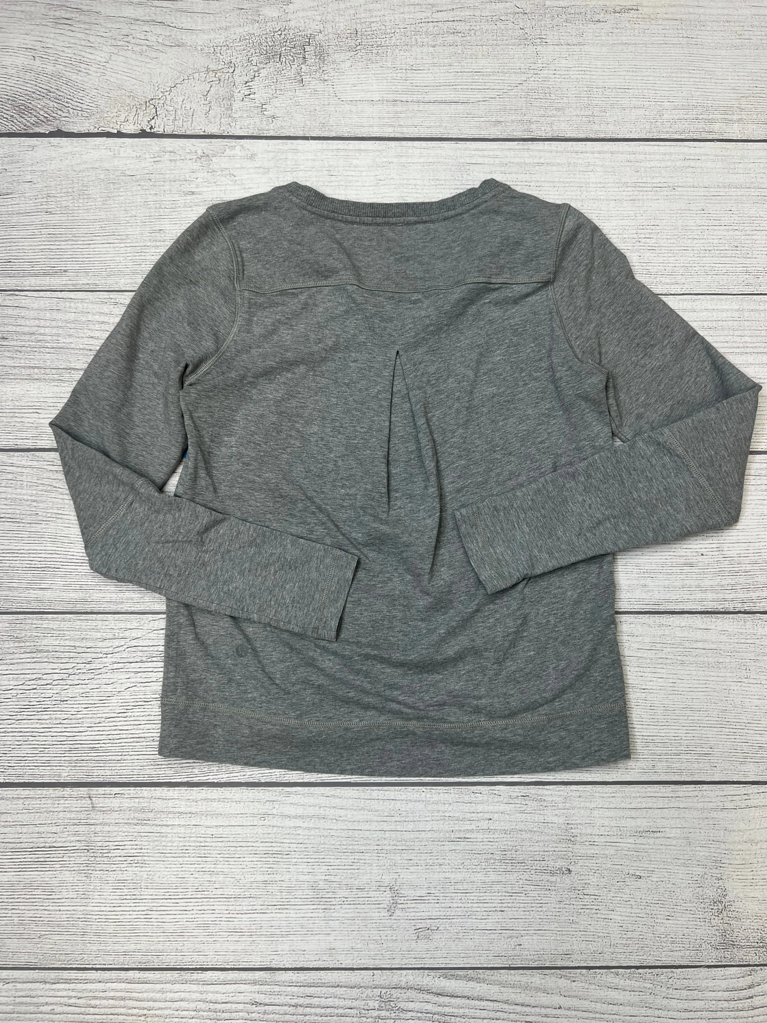 Athletic Top Long Sleeve Collar By Lululemon  Size: S