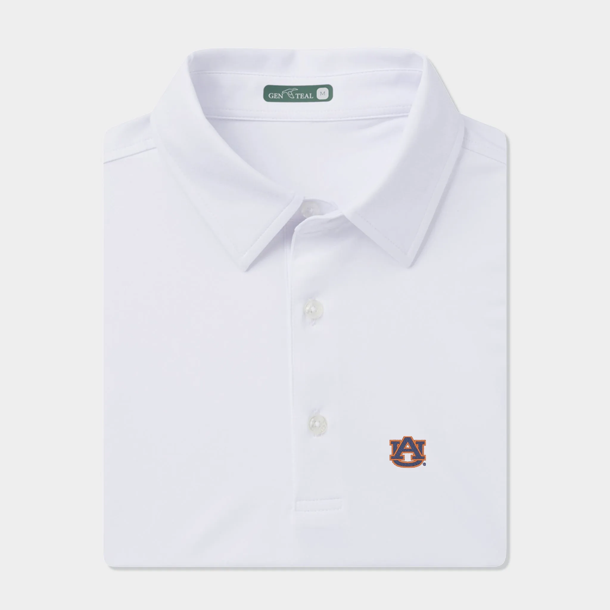 Auburn Solid Performance Polo