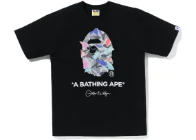 BAPE x Louis De Guzman Ape Head Tee Black