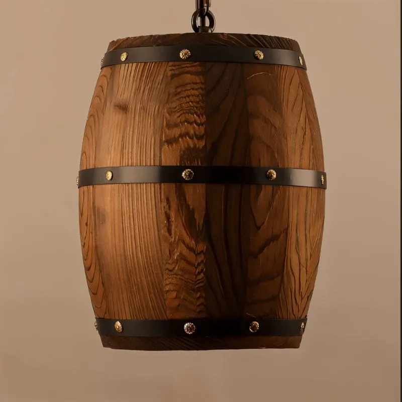 Barrel Pendant Light