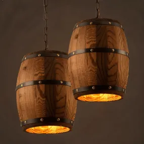 Barrel Pendant Light