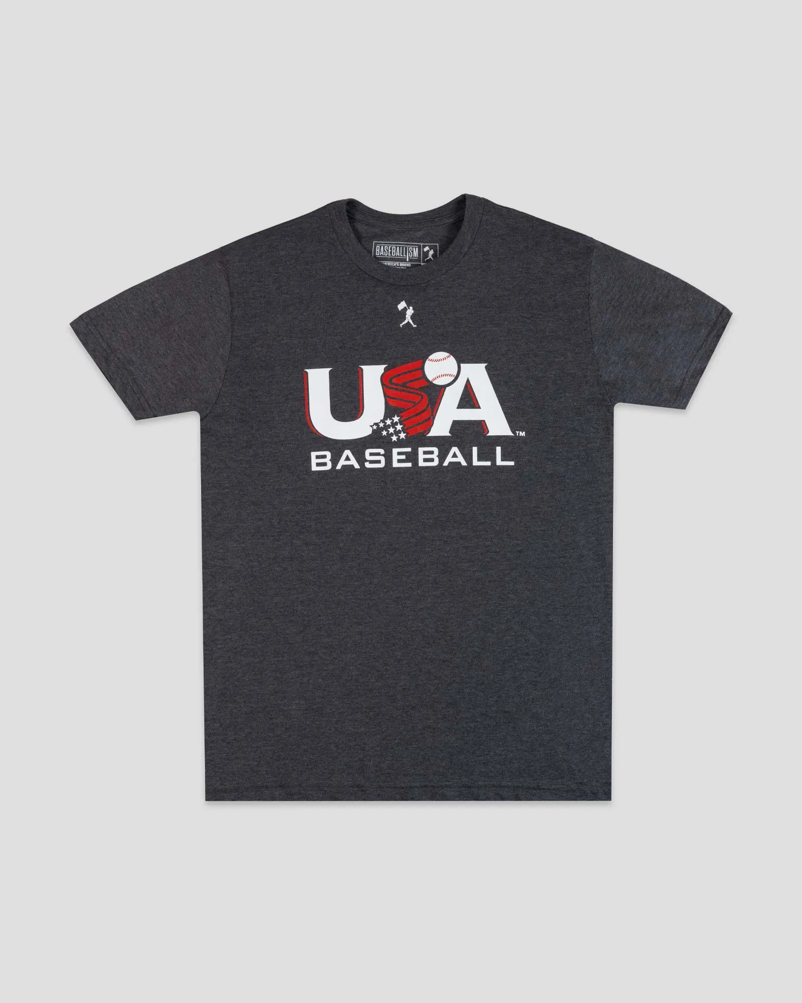 Baseballism x USA Baseball - Charcoal