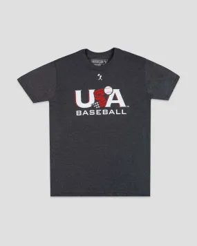 Baseballism x USA Baseball - Charcoal