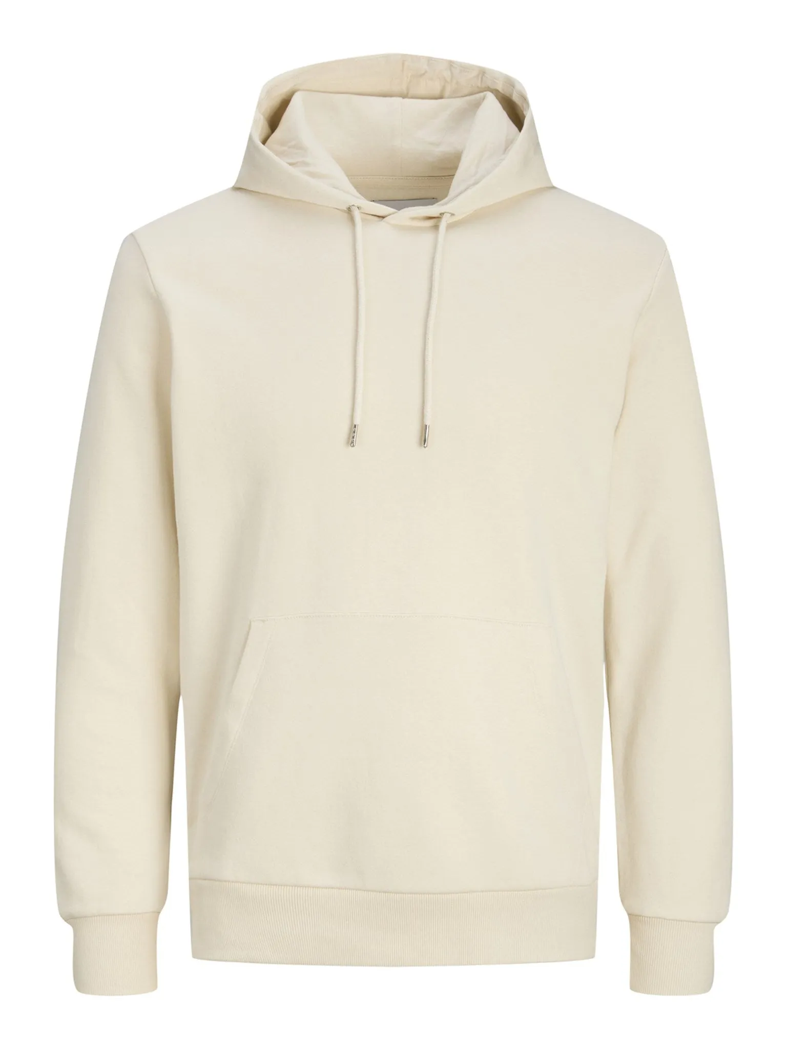 Basic Hoodie Sweat - Lys Beige