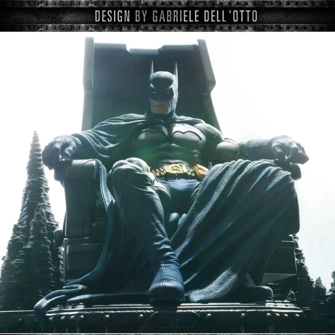 Batman Tactical Throne favorite Design by Gabriele Dell'Otto Economy Version Statue by Prime1 Studios"