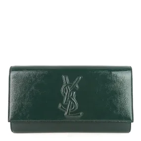 Belle de Jour Large Patent Leather Clutch Bag