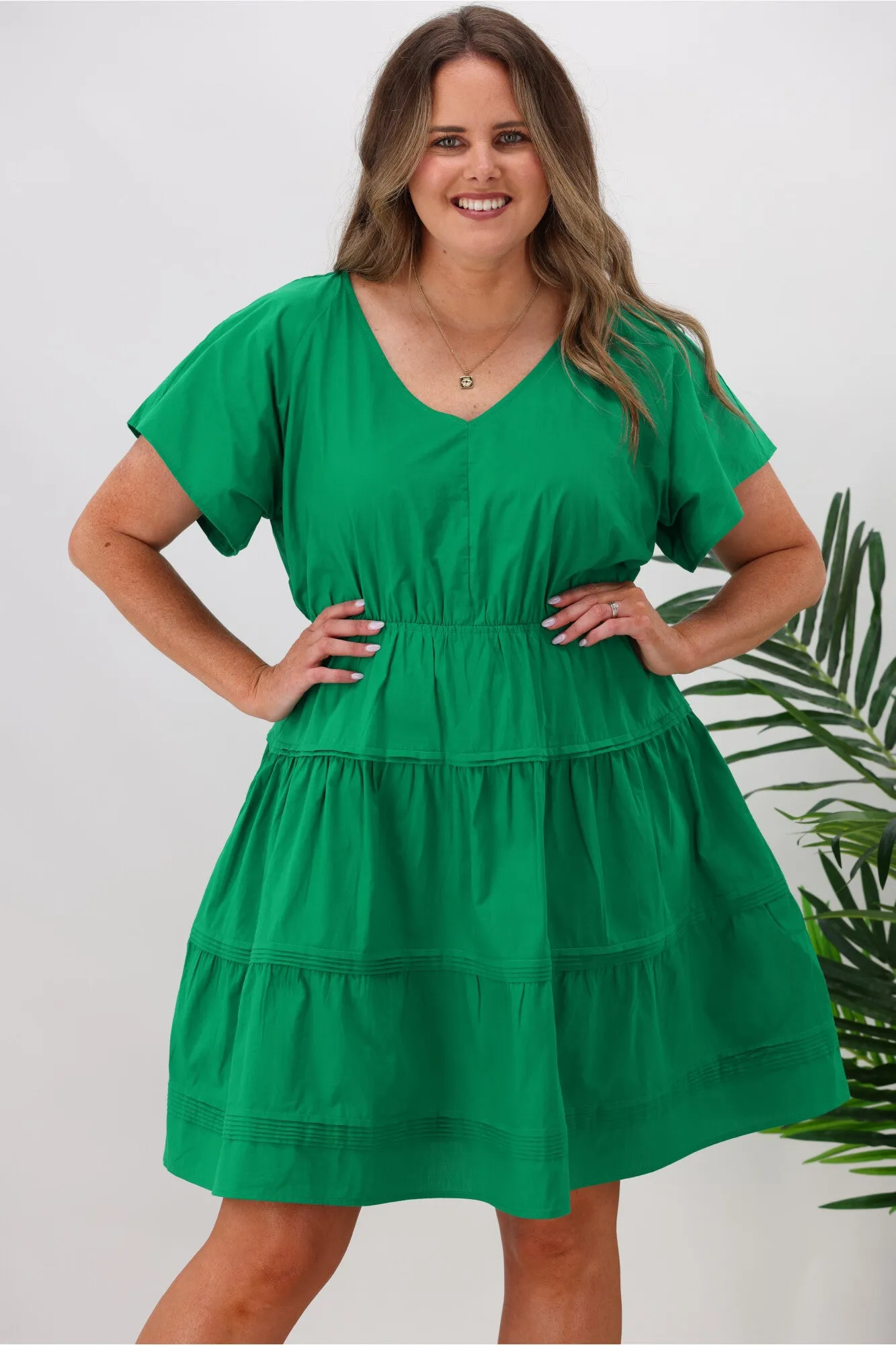 Betty Basics Capulet Dress Holly Green